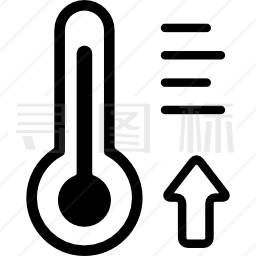 热温度计图标