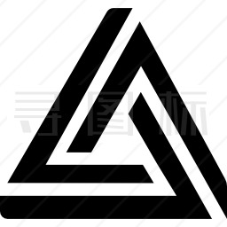 三角徽标图标