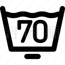 70度洗衣店图标