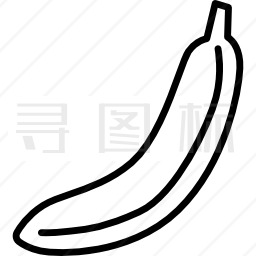 香蕉果实图标