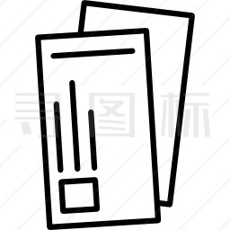 音乐会门票图标