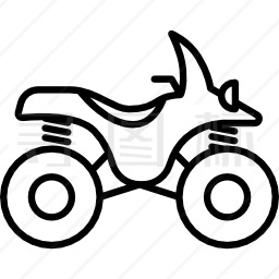 摩托车旅行图标