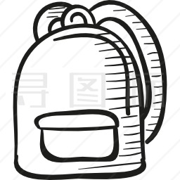 学校背包图标