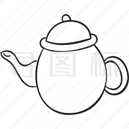 老式茶壶图标