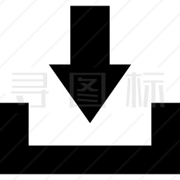 下载收件箱图标