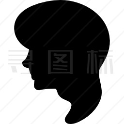 女人头发图标