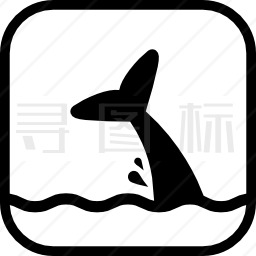 鲸鱼带图标