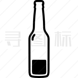 啤酒瓶几乎空了图标