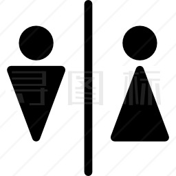 机场厕所图标