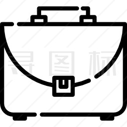 带锁公文包图标