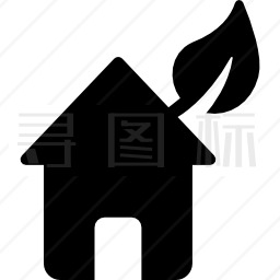 生态住宅图标