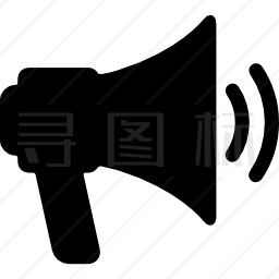 双声波扬声器图标