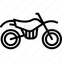 复古摩托车图标