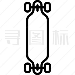 长滑板图标