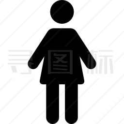 一个女人图标