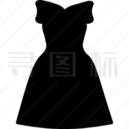 女式晚礼服图标