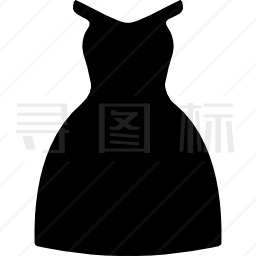 无袖晚礼服图标