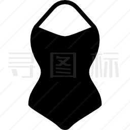 女子潜水服图标