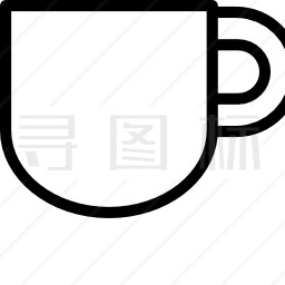 大咖啡杯图标