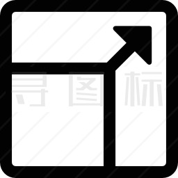 调整页面大小图标