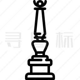 佛教柱子图标