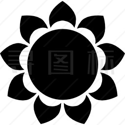 佛教莲花图标