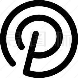 Pinterest图标图标