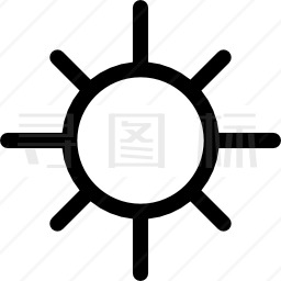 太阳图标