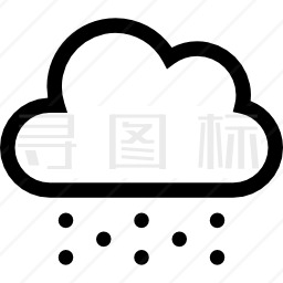 冰雹图标