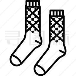 男式袜子图标