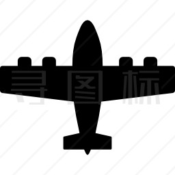轰炸机图标