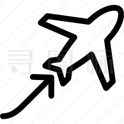 航空运输图标