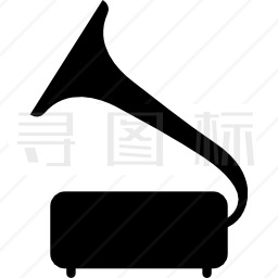 留声机图标