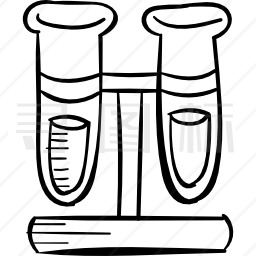 试管图标