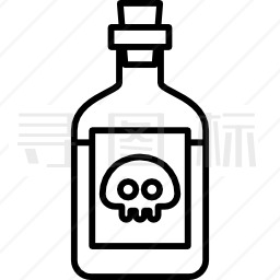 毒瓶图标
