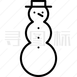 雪人图标