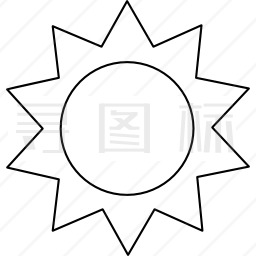 太阳图标