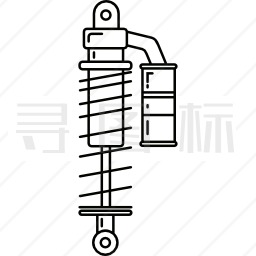 减震器图标