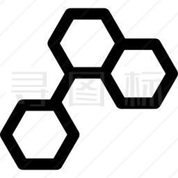 分子键图标