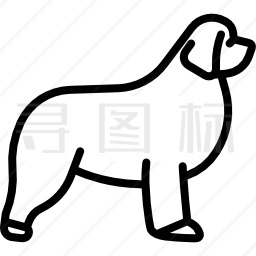 纽芬兰犬图标