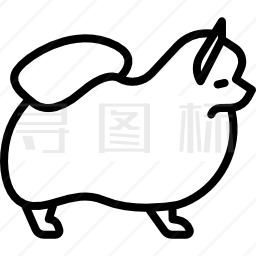 博美犬图标