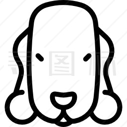 贝丁顿猎犬图标