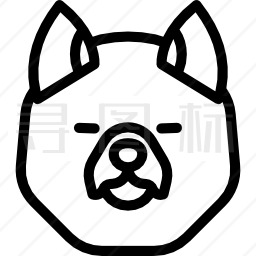 秋田犬图标