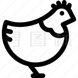 鸡图标