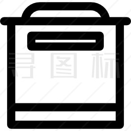 收纳盒图标