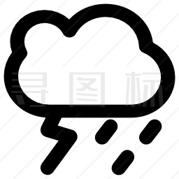 暴风雨图标