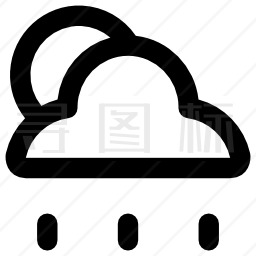 雨图标