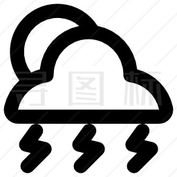 暴风雨图标