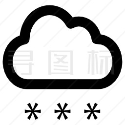 下雪图标