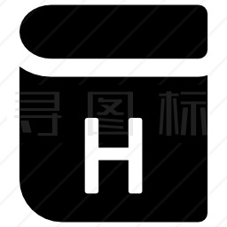 H字母图标